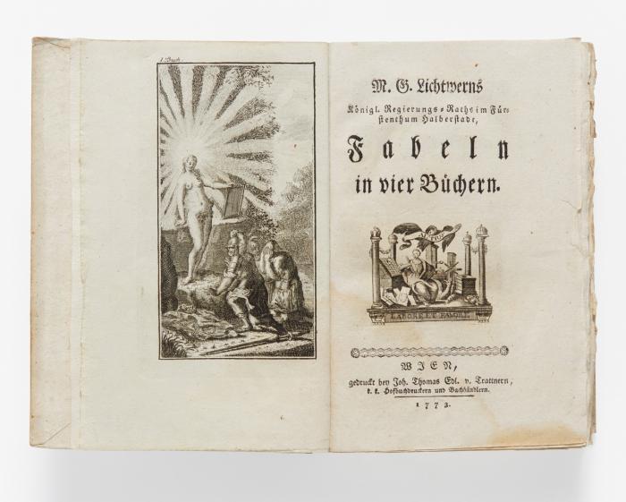 Fabeln in vier Büchern.