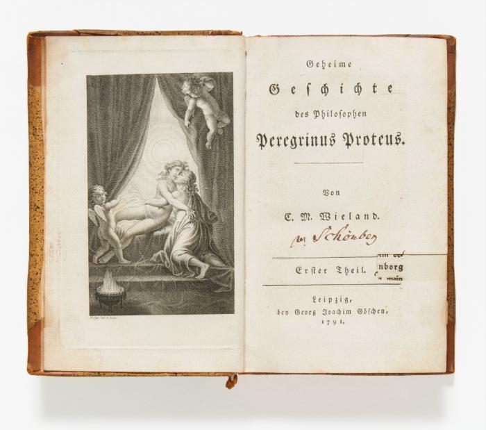 Geheime Geschichte des Philosophen Peregrinus Proteus. 2 Bde.