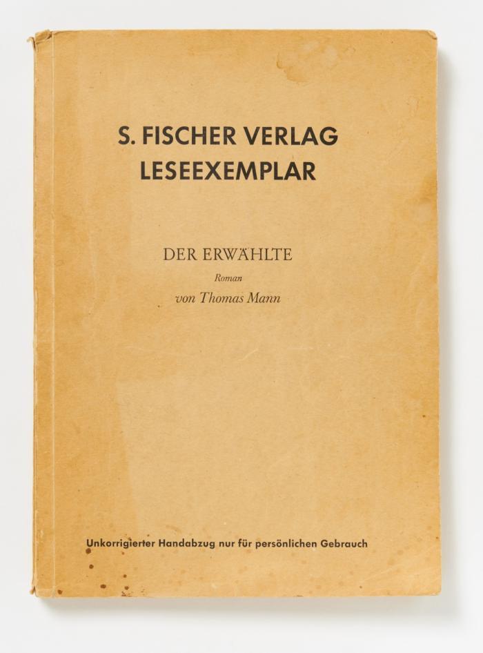 Der Erwählte. Roman. 