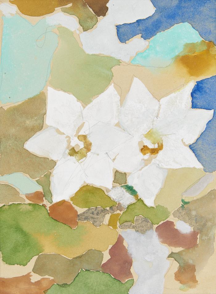 OHNE TITEL (WEISSE BLÜTEN)