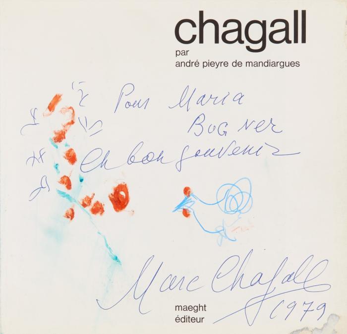 OHNE TITEL (IN: ANDRÉ PIEYRE DE MANDIARGUES: CHAGALL)