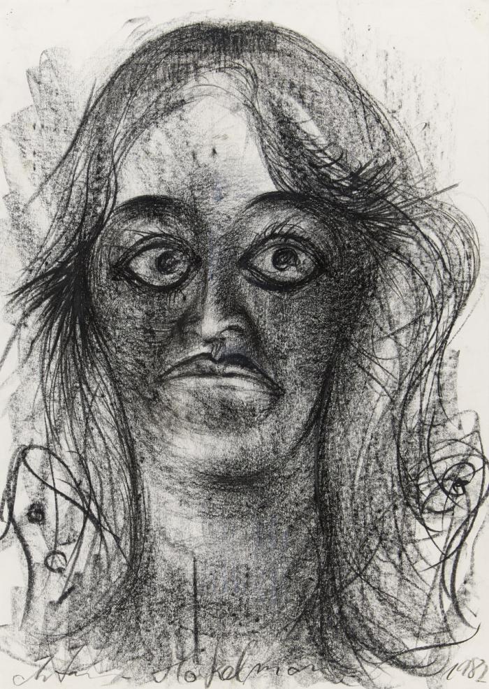 OHNE TITEL (WEIBLICHER KOPF)