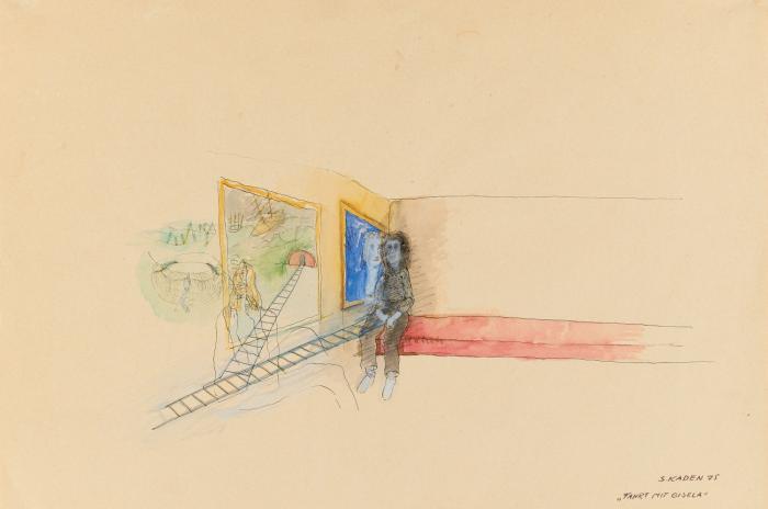 FAHRT MIT GISELA 1975 / OHNE TITEL (4 BLATT)