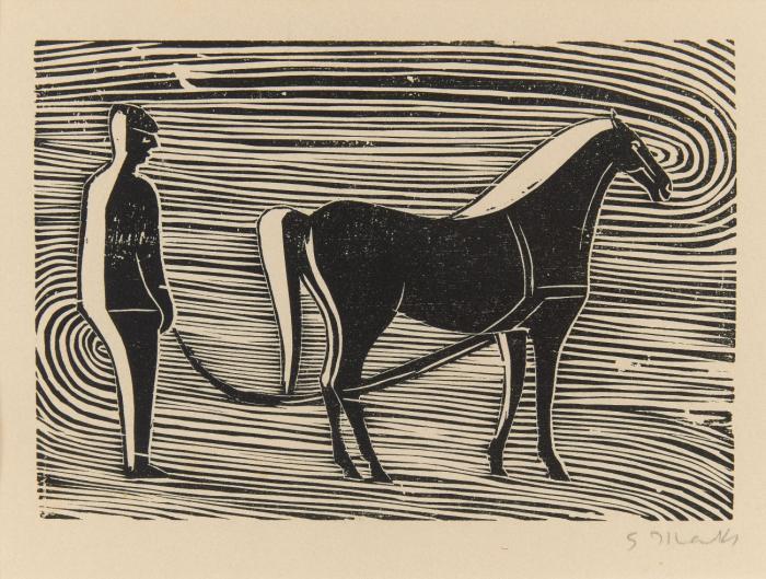 EGGENDES PFERD 1947 / NOAH 1948 / RHEINISCHE KIRCHE 1963