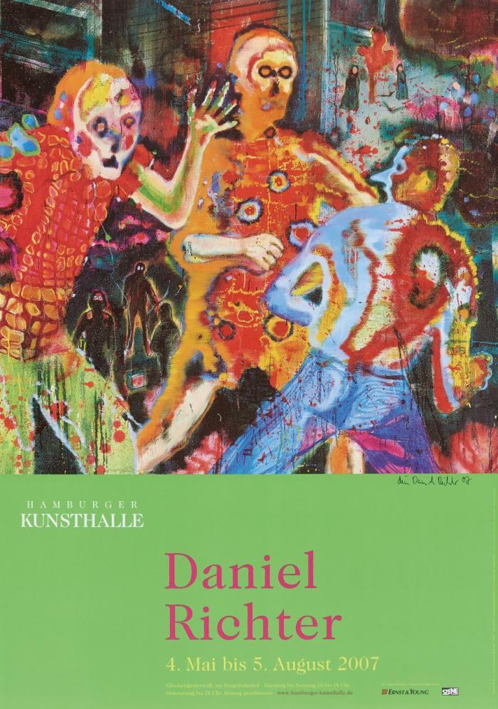 SACER LOKUS SCHLOSS NEUHARDENBERG / KOKAIN DEICHTORHALLEN HAMBURG 2006 / DANIEL RICHTER HAMBURGER KUNSTHALLE 2007 / DANIEL RICHTER 1001 NACHT KESTNER-GESELLSCHAFT 2001