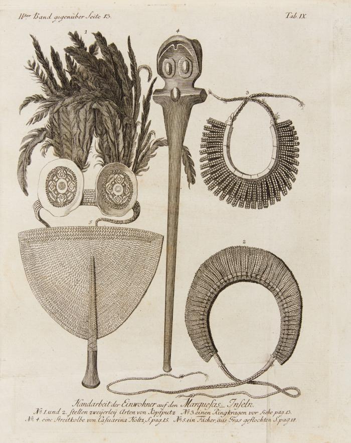 Reise um die Welt: während den Jahren 1772 bis 1775 in dem von seiner itzregierenden grosbrittanischen Majestät auf Entdeckungen ausgeschickten und durch den Capitain Cook geführten Schiffe the Resolution unternommen. Beschrieben u. hrsg. v. dessen Sohn und Reisegefährten George Forster. Vom Verfasser selbst aus dem Englischen übersetzt, mit Zusätzen für den deutschen Leser vermehrt. Zweiter Band.