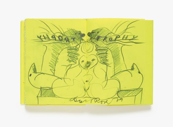 TROPHIES - 125 TWO-HANDED SPEEDY DRAWINGS 1979