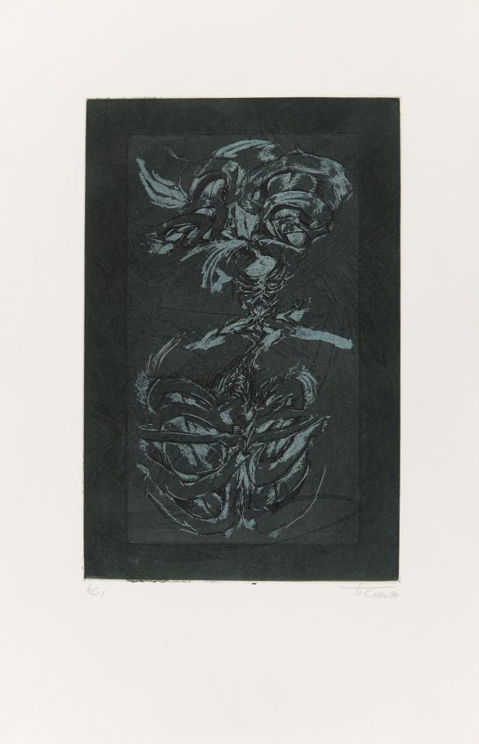 NOCTURNO BLATT VI 1970 / OHNE TITEL 1990