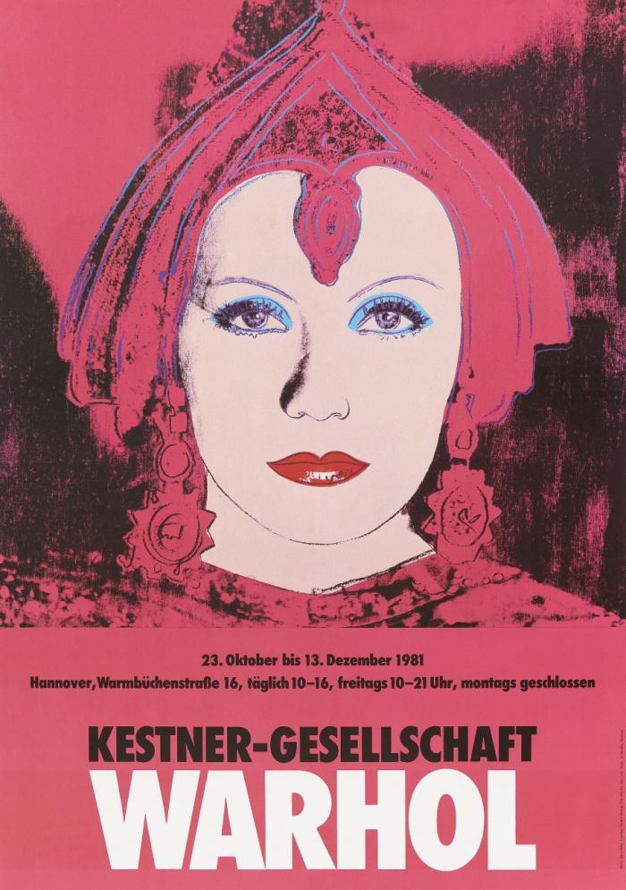 KESTNER-GESELLSCHAFT WARHOL (GRETA GARBO AS MATA HARI) 1981 / KUNST & COMICS LOUISIANA (MYTHS: MICKEY MOUSE 1981) 1988