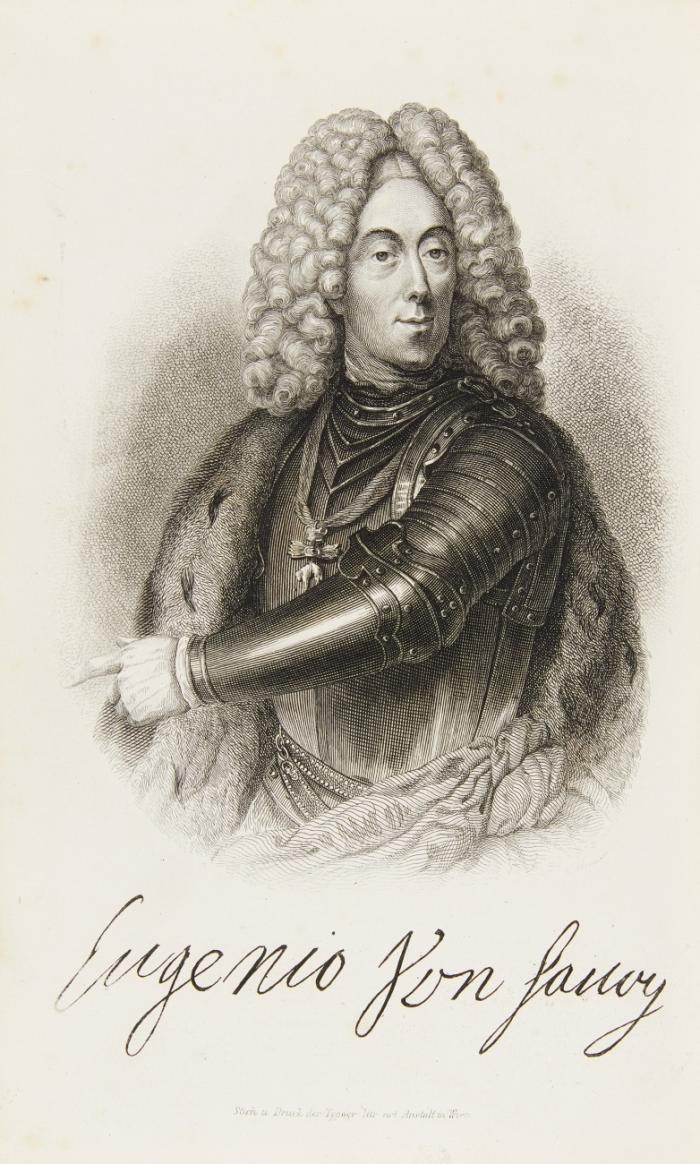 Prinz Eugen von Savoyen. Nach den handschriftlichen Quellen der kaiserlichen Archive. 3 Bde.