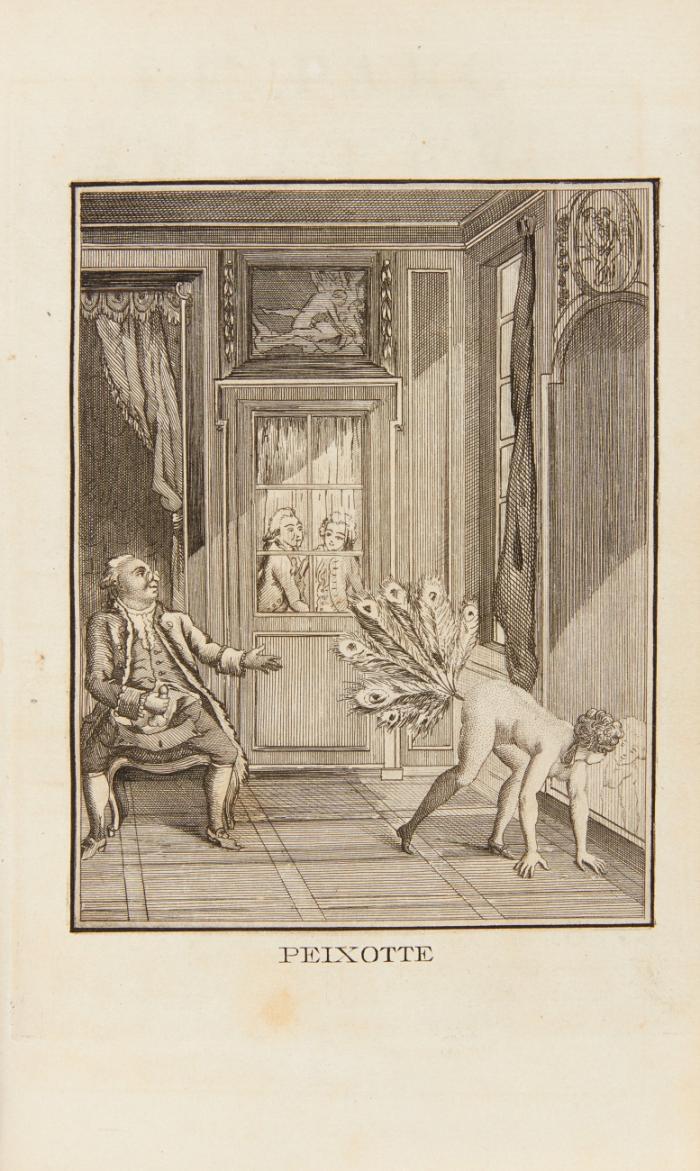 Le parc au cerf, ou l'origine de l'affreux deficit. Par un zélé Patriote. Vorgebunden: Jean-André Perreau. Mizrim, ou le sage a la cour, histoire égyptienne. Neuchatel: de l'imprimerie de la société typographique 1782. Angebunden: Charles Alexandre de Calonne. Lettre adressée au roi. Le 9 février 1789. London: Spilsbury 1789.