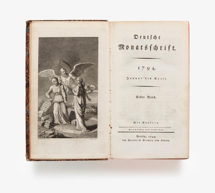 Deutsche Monatsschrift. Jge 1794-1797. 12 in 4 Bden.