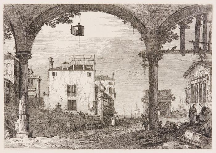 La portique à la laterne (Der Bogen mit Laterne)