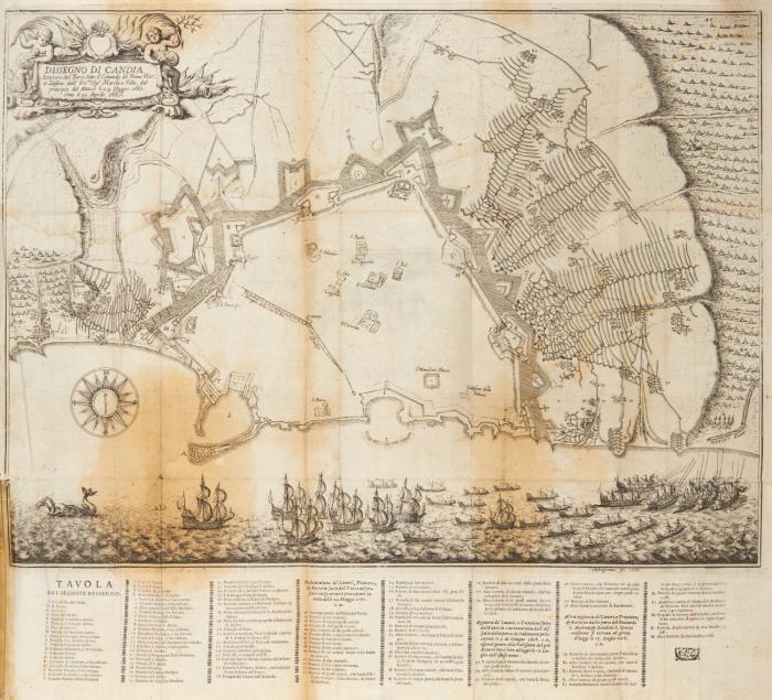 Viaggi dell'Illustrissimo & Eccellentissimo Sign. Marchese Ghiron Francesco Villa in Dalmatia, e Levante. Con la distincta relatione de'successi di Candia per il tempo.