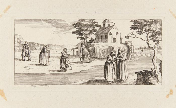 Landschaften mit Bettlerszenen