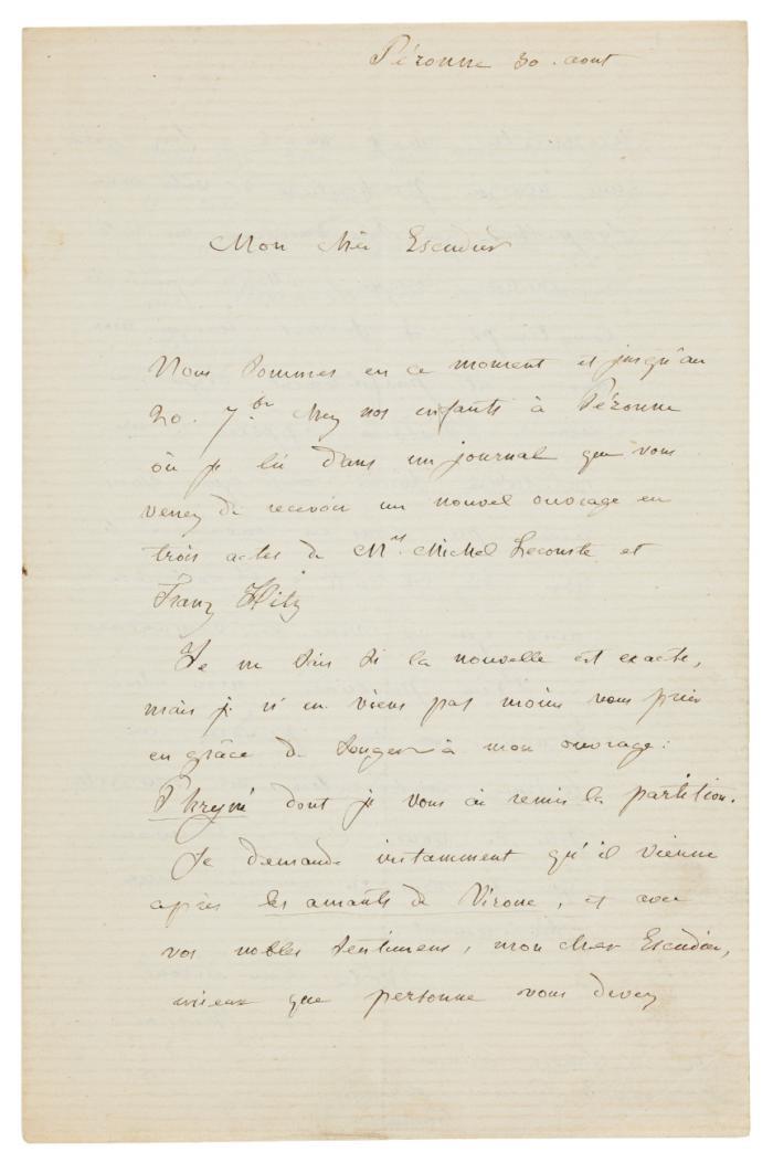 E. Brief m. U.;