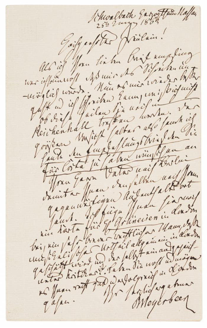 E. Brief m. U.;