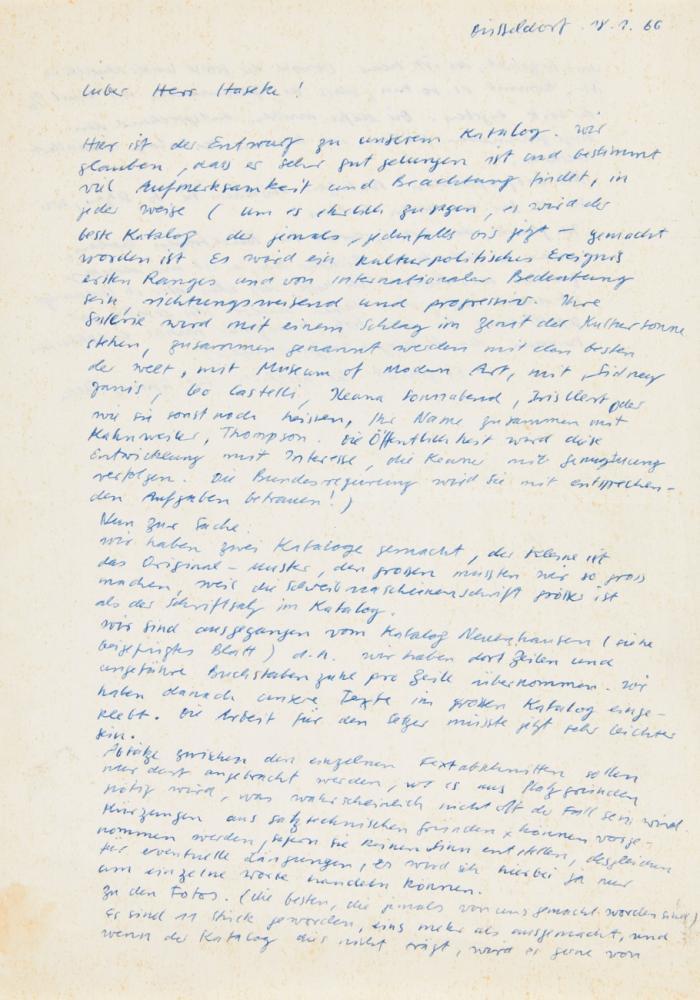 E. Brief m. U.;