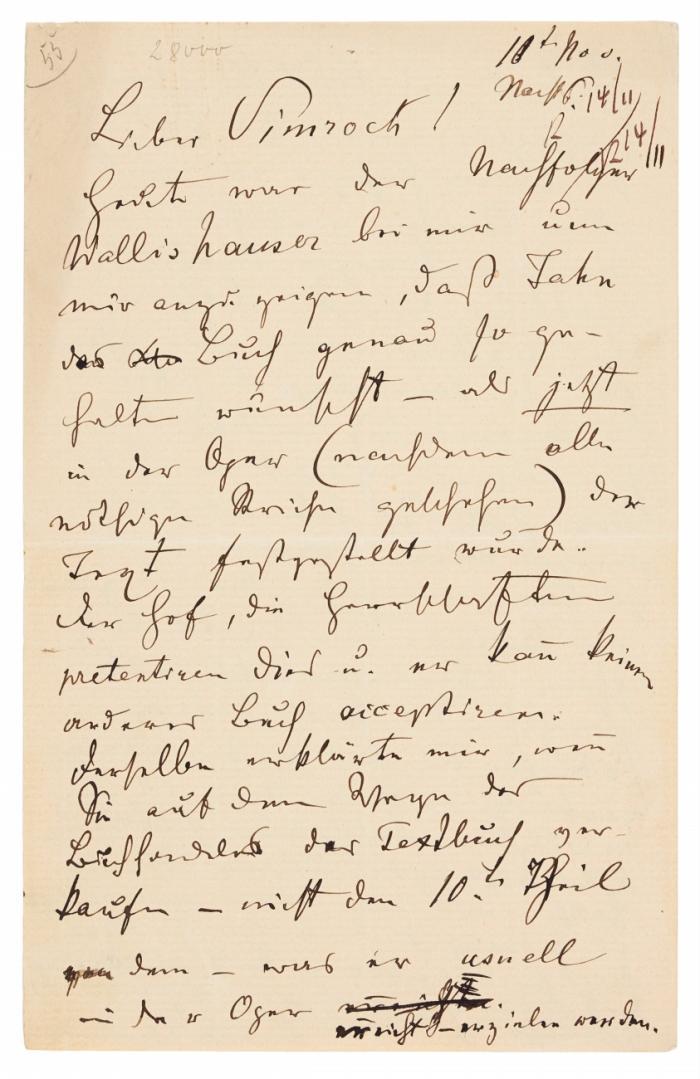 E. Brief m. U.;