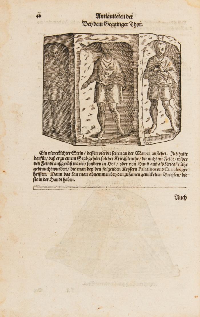 Chronica Der Weitberuempten Keyserlichen Freyen vnd deß H.Reichs Statt Augspurg in Schwaben, ... sampt Abbildung und Deutung gedachter Statt alter Monumenten zufinden ... in unser teutschen Spraach in Truck verfertigt, Durch Engelbert VVerlichium. 3 Tle. und Anhang in 1 Bd.