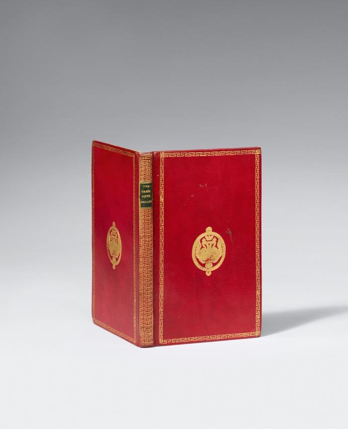 Paul I. Kaiser von Russland und Maria Fjodorowna (Sophie Dorothee v. Württemberg). - Zwei Bände aus der gemeinsamen Bibliothek.