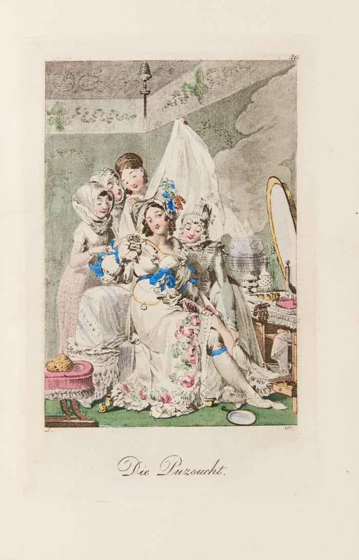 Zerrbilder menschlicher Thorheiten und Schwächen. Mit epigrammatischen Erklärungen. [Neudruck].