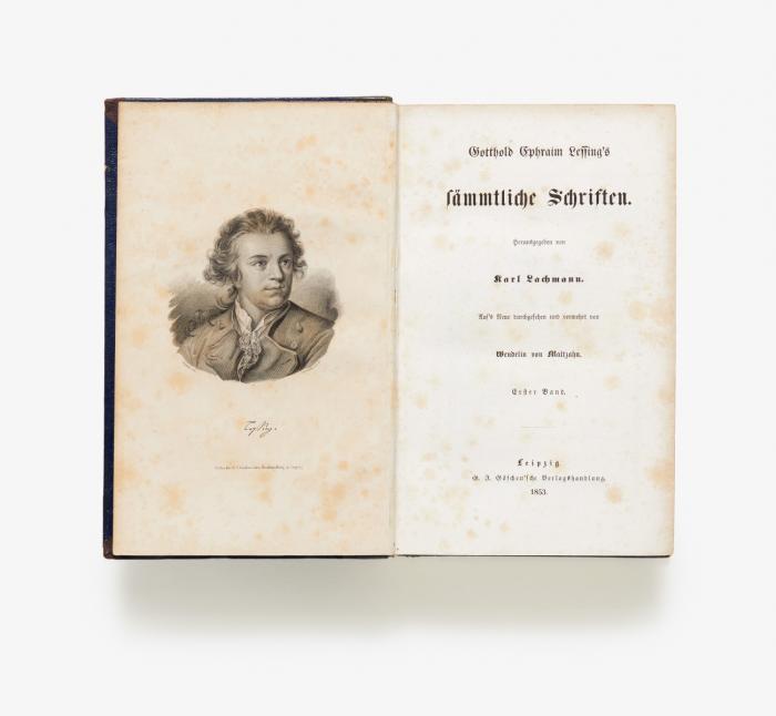 Sämmtliche Schriften. Hrsg. v. Karl Lachmann. Auf's Neue durchgesehen und vermehrt v. Wendelin von Maltzahn. 12 in 13 Bdn.