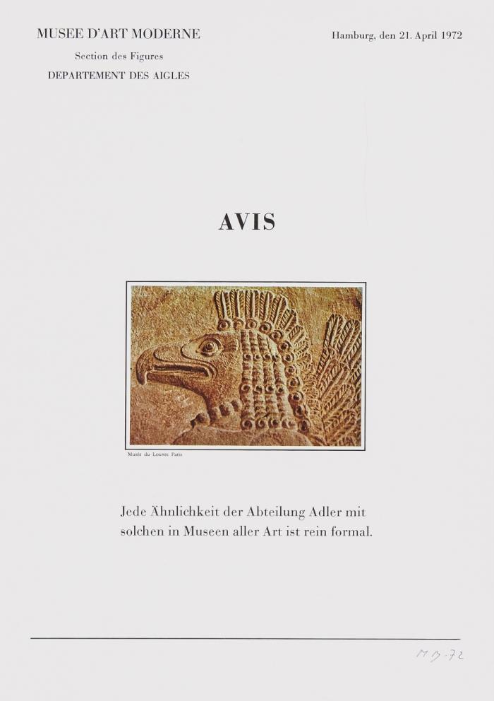 SIX LETTRES OUVERTES (AVIS)