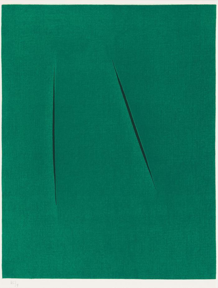 CONCETTO SPAZIALE (AUS: SAN LAZZARO ET SES AMIS, XXe SIÈCLE)