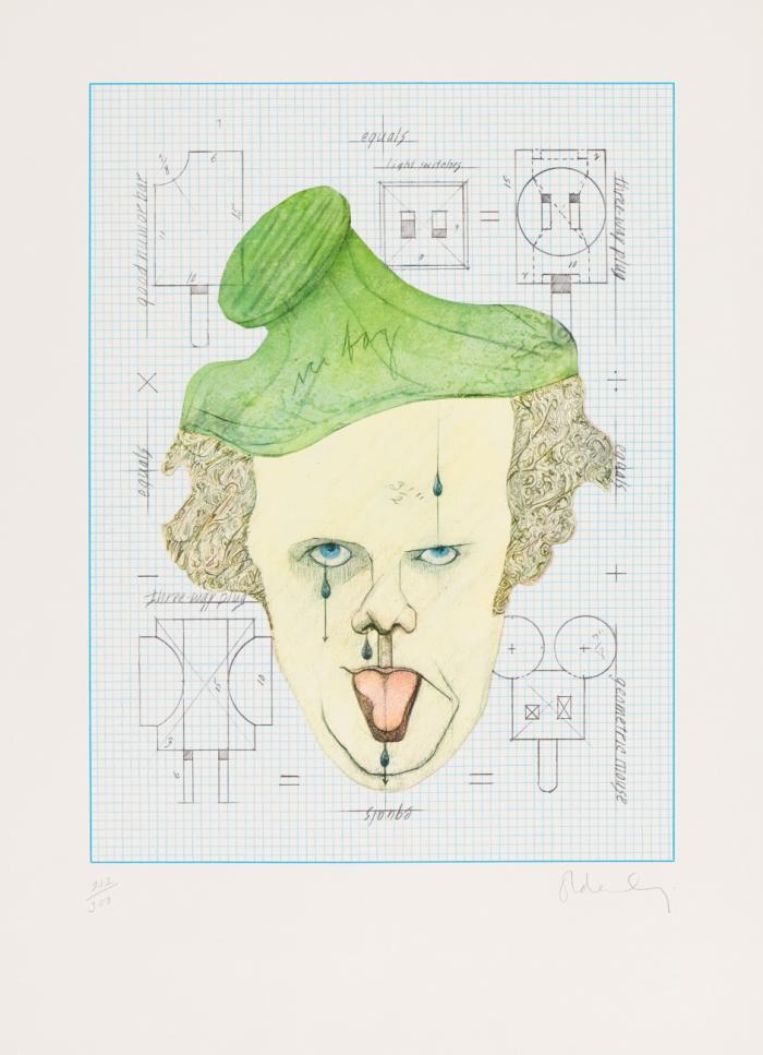 SYMBOLIC SELF-PORTRAIT WITH EQUALS