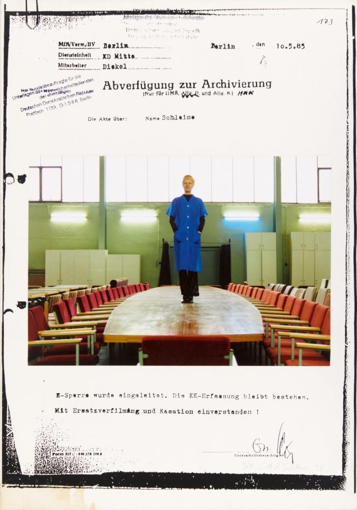 ABVERFÜGUNG ZUR ARCIVIERUNG