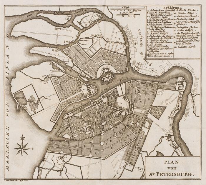 Reise durch Polen, Rußland, Schweden und Dänemark. Mit historischen Nachrichten, und politischen Bemerkungen begleitet. Aus dem Englischen übersetzt v. J. Pezzl. 2 Bde. in 1.