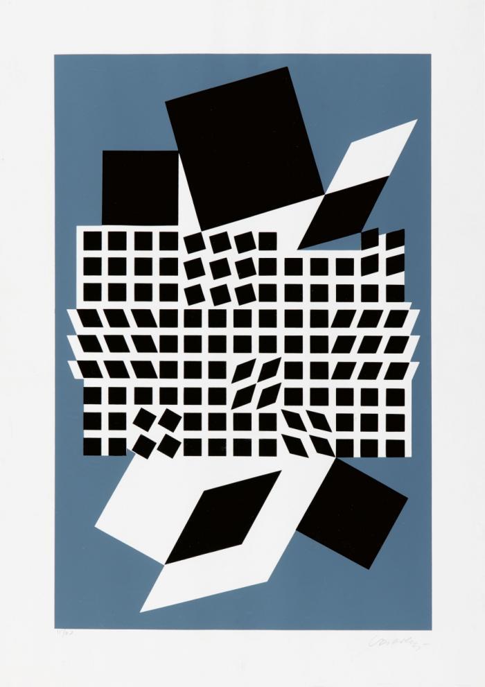 OHNE TITEL ( FORMEN / FIGUREN / SCHACH)