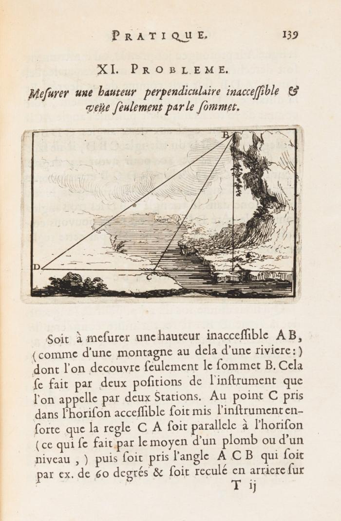 Cours de mathematique contenant divers traitez composez et enseignez a Monseigneur Le Dauphin. 2 Bde. in 1.