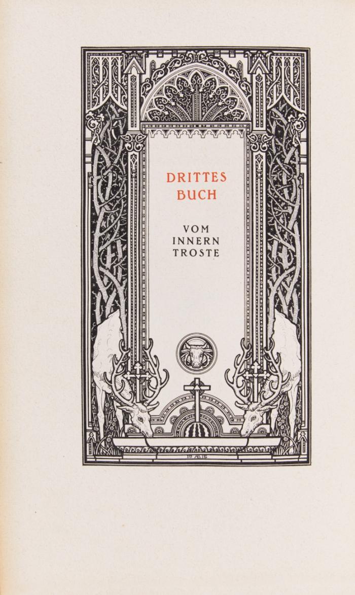 Die vier Buecher von der Nachfolge Christi. Auf Grundlage der Goerresschen Uebertragung durchgesehene Ausgabe.