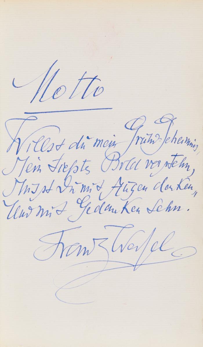Gedichte aus dreissig Jahren.