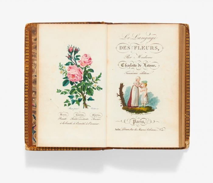 Le langage des fleurs. Troisième édition.
