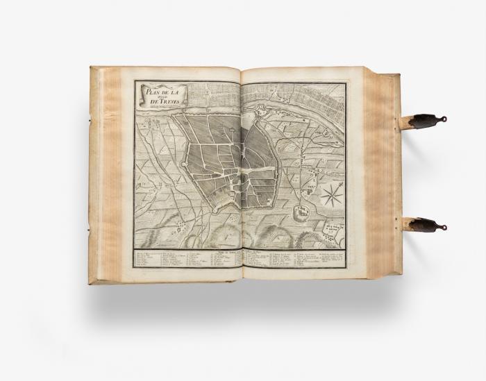 Histoire ecclesiastique et civile de Lorraine ... avec les pièces justificatives à la fin. 3 Bde.