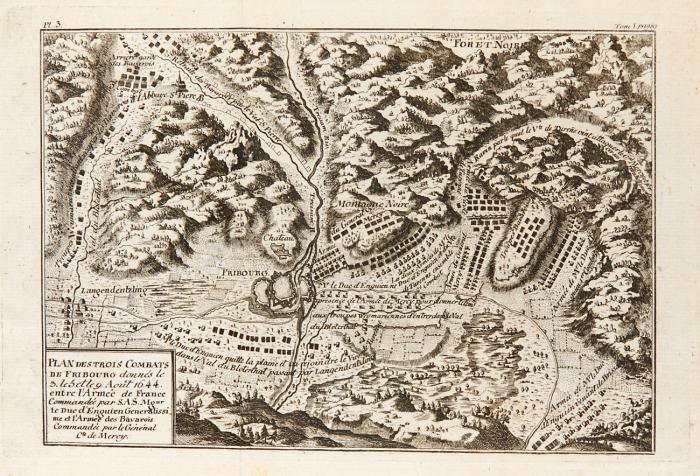 Geschichte Ludwig von Bourbon des Zweyten, Prinzen von Condé, einen Prinzen vom Geblüt, mit dem Zunamen der Grosse. 4 Bde.