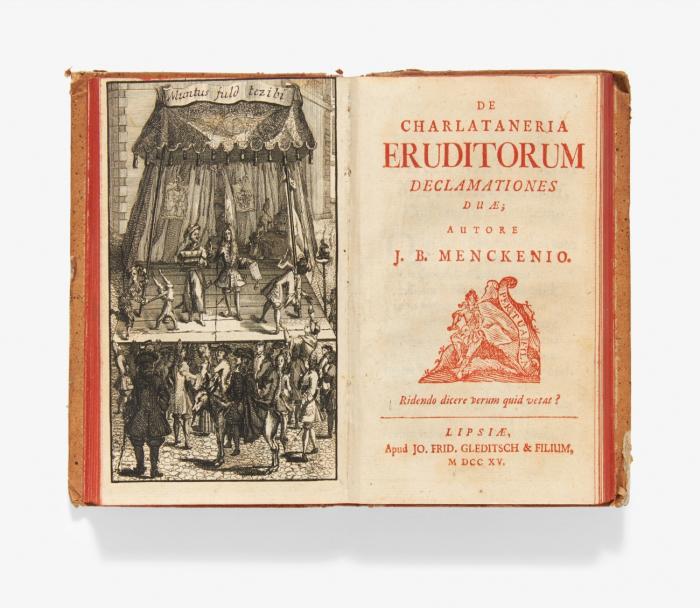 De Charlataneria Eruditorum declamationes duae.
