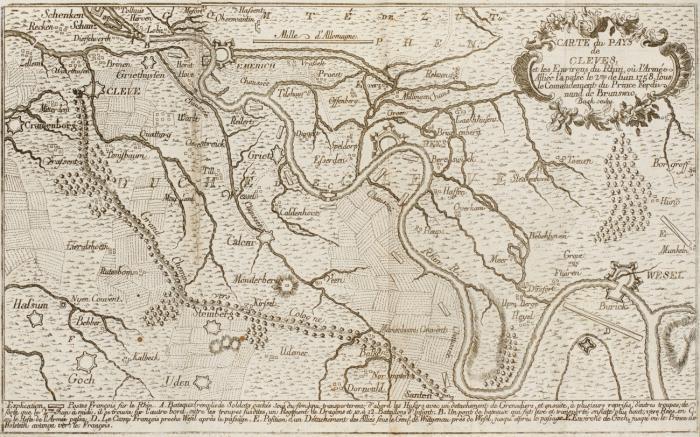 Autres lettres trouvées par les Hanovriens parmi le butin qu'ils ont fait sur les François lors de la Bataille de Minden.