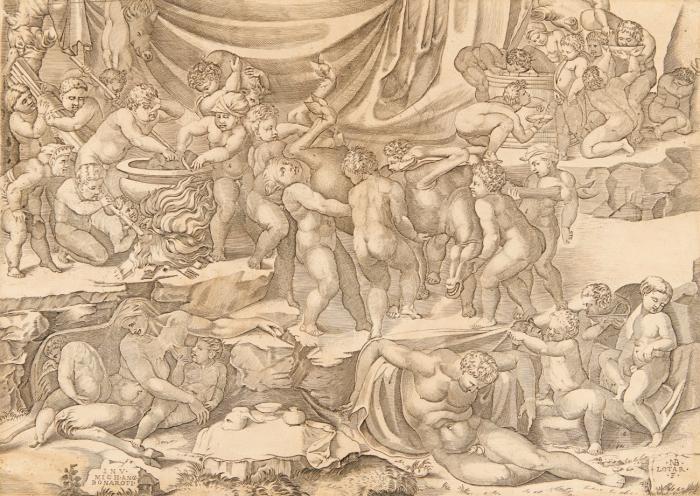 Das Bacchanal.