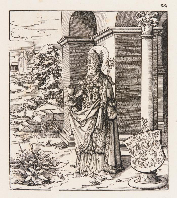 Heilige Hildegard / Konrad von Konstanz.