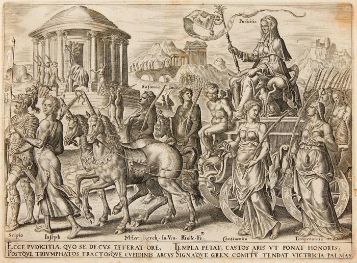 Triumphus Cupidinis et Pudicitiae, et utriusque sectatores (Der Triumph des Petrarca).