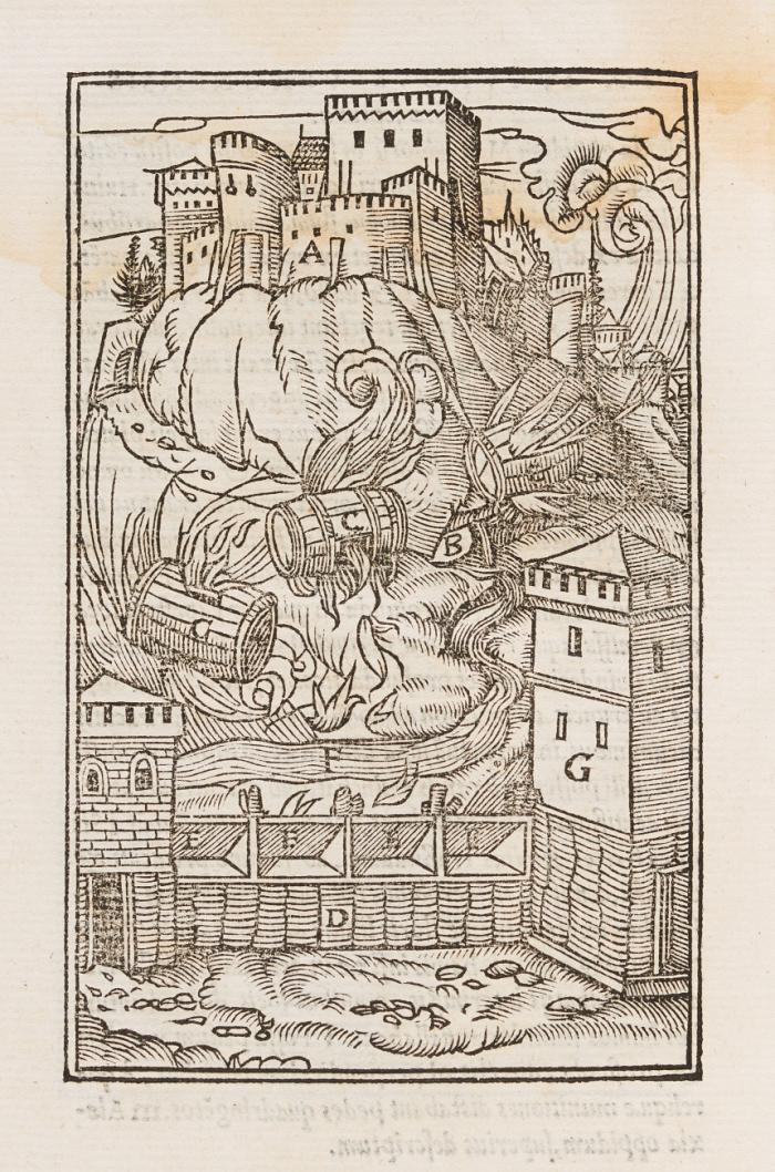 Commentariorum De bello Gallico, libri VIII.  Ciuili Pompeiano, lib. III. Alexandrino, lib. I. Africano, lib. I. Hispaniensi, lib. I. Galliæ, ac Hispaniæ, Auarici, Alexiae, Vxelloduni, Massiliae, ac pontis in Rheno pictura. Locorum insuper, vrbium, populorum nomina tum uetera, tum recentiora, copisissimis indicibus explanata.