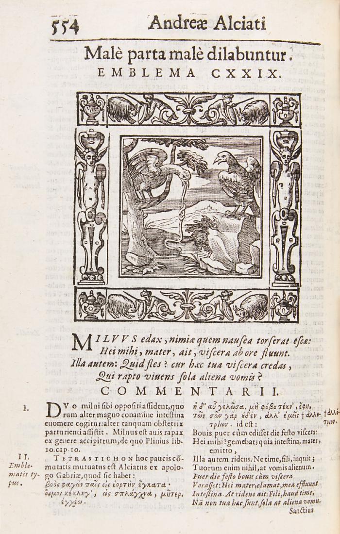 Emblemata cum commentariis Claudii Minois i.c. Francisci Sanctii Brocensis et notis Laurentii Pignorii Patauini ... Opera et vigiliis Ioannis Thuilii Mariaemontani Tirol.