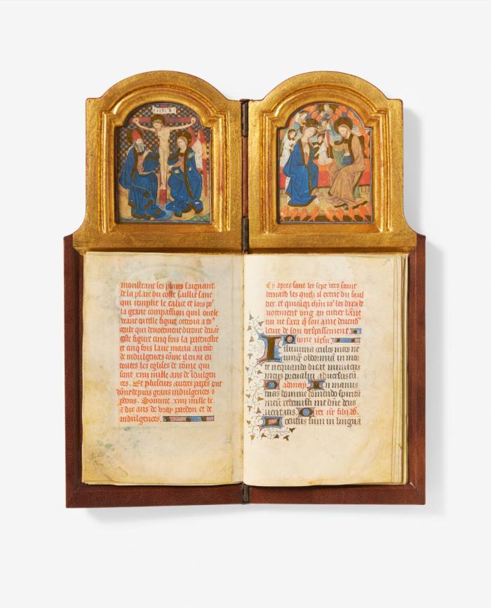Das Buchaltärchen Herzog Philipps des Guten von Burgund. Faksimile mit einer originalgetreuen Nachbildung der Bilderhandschrift Codex 1800 der Österreichischen Nationalbibliothek in Wien.