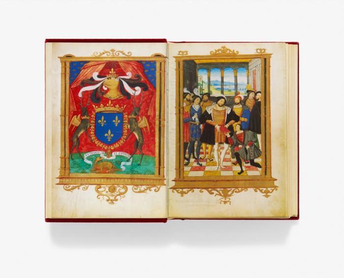 Rosenroman für François I. Vollständige Faksimile-Ausgabe M. 948 aus dem Besitz der Pierpont Morgan Library in New York. Faksimile und Kommentar in 2 Bdn.