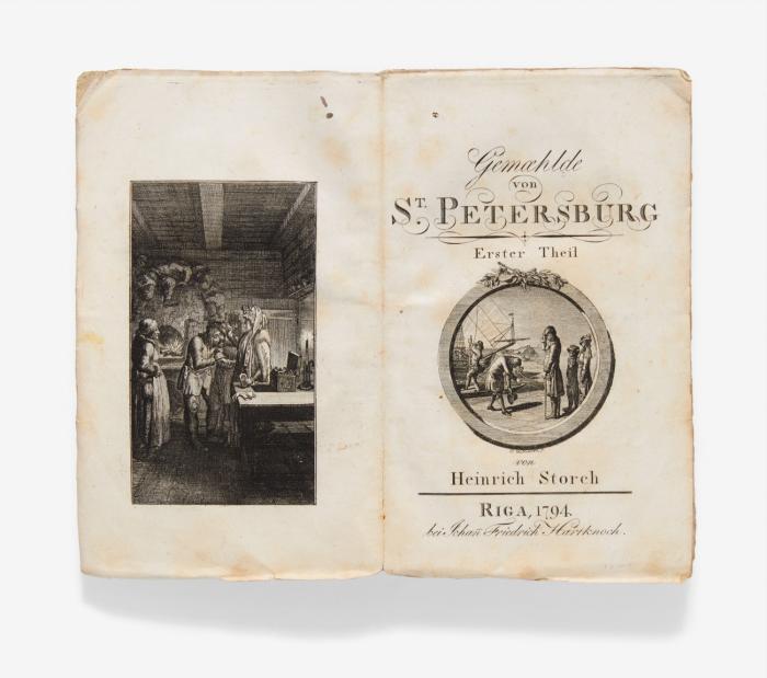 Gemaehlde von St. Petersburg. 2 Bde.