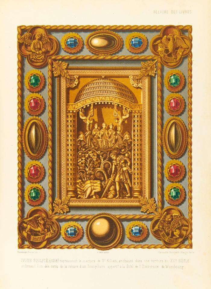 Les arts somptuaires. Histoire du costume et de l'ameublement et des arts et industries qui s'y rattachent sous la direction de Hangard-Maugé. 2  Tafelbde. und 2 ( in 1 ) Textbde. in zus. in 3 Bdn.
